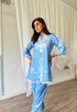 Blue Summer Kurta Set